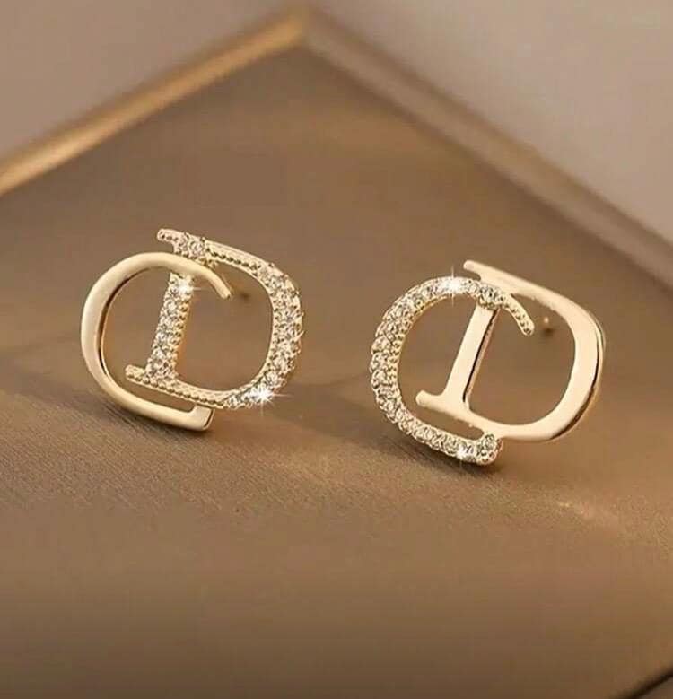 Luxus Ohrringe Vintage Kupfer Zirkonia Elegant Für Frauen von Vanilla8888