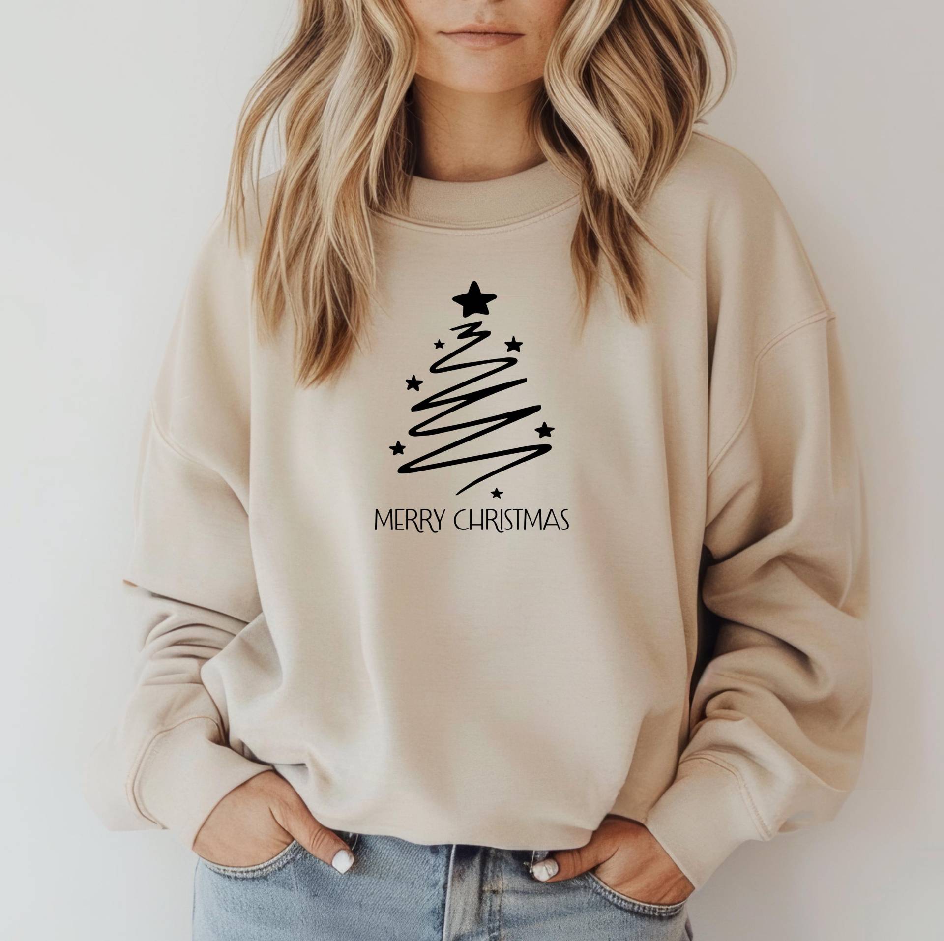 Weihnachten Pullover, Sweatshirt, Schöner Pullover Zur Weihnachtszeit, Weihnachtsoutfit, Warmer Sweater, Geschenkidee Für Sie von VanisPrintWorld