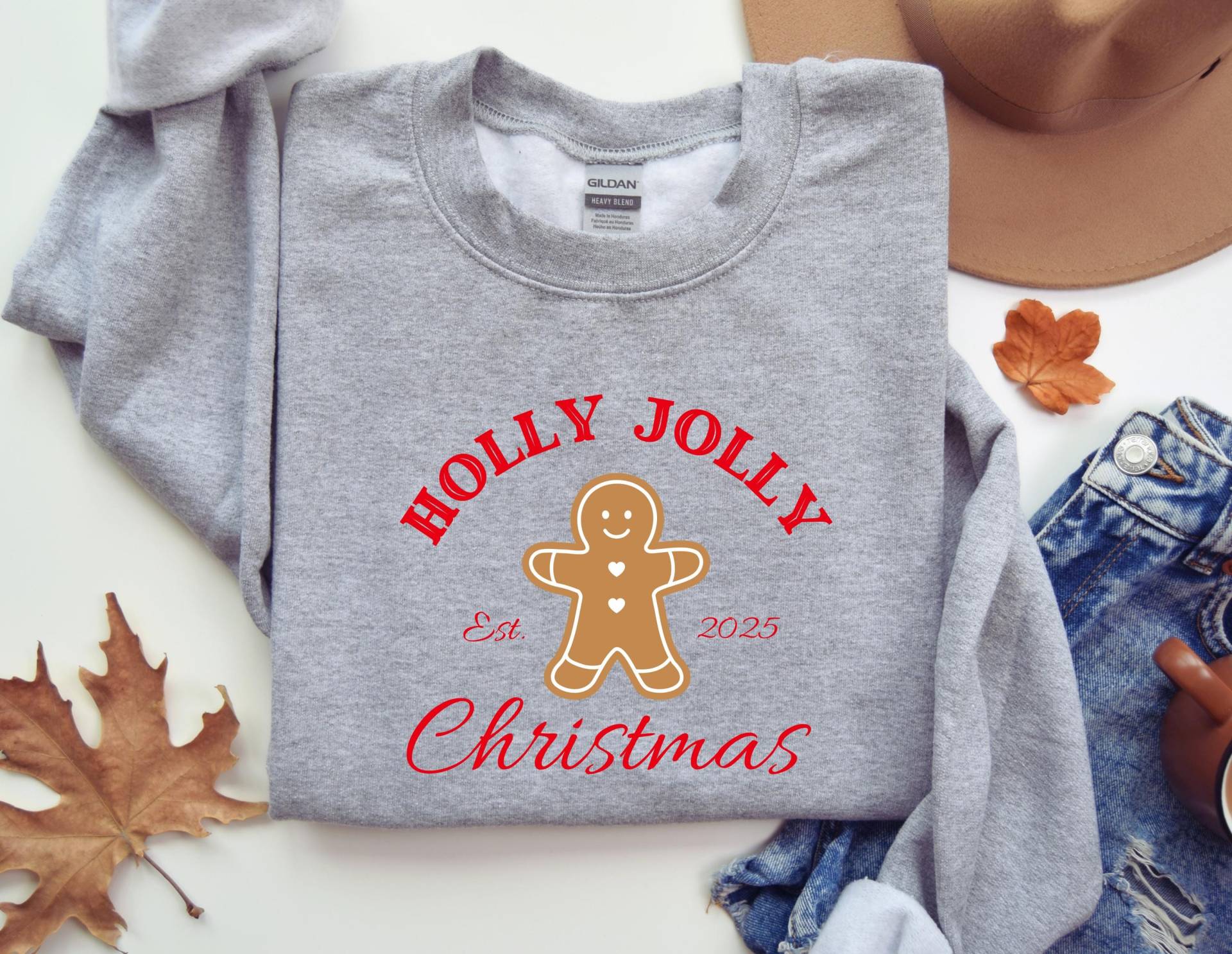 Weihnachten Pullover, Sweatshirt Mit Jahreszahl, Schöner Pullover Zur Weihnachtszeit, Weihnachtsoutfit, Warmer Sweater, Geschenk von VanisPrintWorld