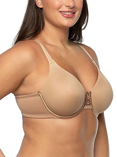 Vanity Fair Women's Beauty Back Smoothing Minimizer Bra, Totally Tan, 36DD UK von Vanity Fair