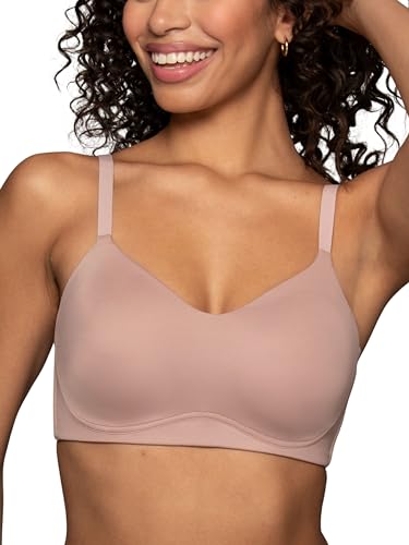 Vanity Fair Damen Beauty Back Smoothing Wireless Bra, Comfort and Support, Simple Sizing Available S-3xl BH, Halbtransparent, Baked Blush, Medium von Vanity Fair
