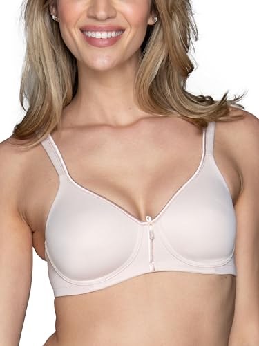Vanity Fair Damen Bra with 2-Way Convertible Straps, Body Caress Full Coverage, Lightly Lined Cups Up to Dd BH, Drahtlos – Quarz, 85C von Vanity Fair