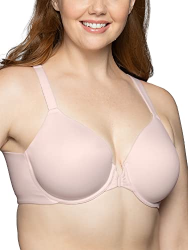 Vanity Fair Damen Full Figure Front Closure Bra, Beauty Back Smoothing, Lightly Lined Cups Up to DDD BH, Undurchsichtige, Quarz, 95D von Vanity Fair