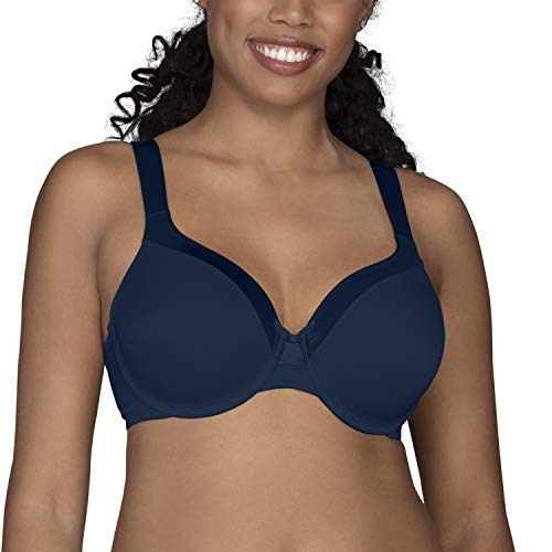 Vanity Fair Damen Illumination Full Figure Zoned-in Support Bra Geformter BH, Ghost Navy, 80DD von Vanity Fair