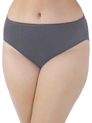 Vanity Fair Damen Illumination Hi Cut Plus Size Panty 13810 Unterhose, Stahl Violett, 4XL EU von Vanity Fair