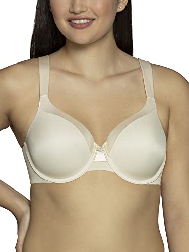 Vanity Fair Damen Illumination Full Figure Zoned In Support Bra, Lightly Lined Cups Up to Dd BH, Bügel-Sweet Cream, 85C von Vanity Fair