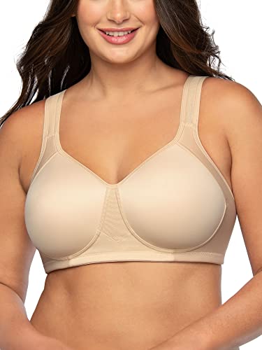 Vanity Fair Damen Sport Full Figure Wirefree Bra 71500 BH, Damast neutral, 90D von Vanity Fair