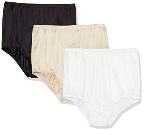 Vanity Fair Damen 3 Pack Perfectly Yours Ravissant Tailored Panty briefs underwear, White/ Black/ Nude, 34 EU von Vanity Fair