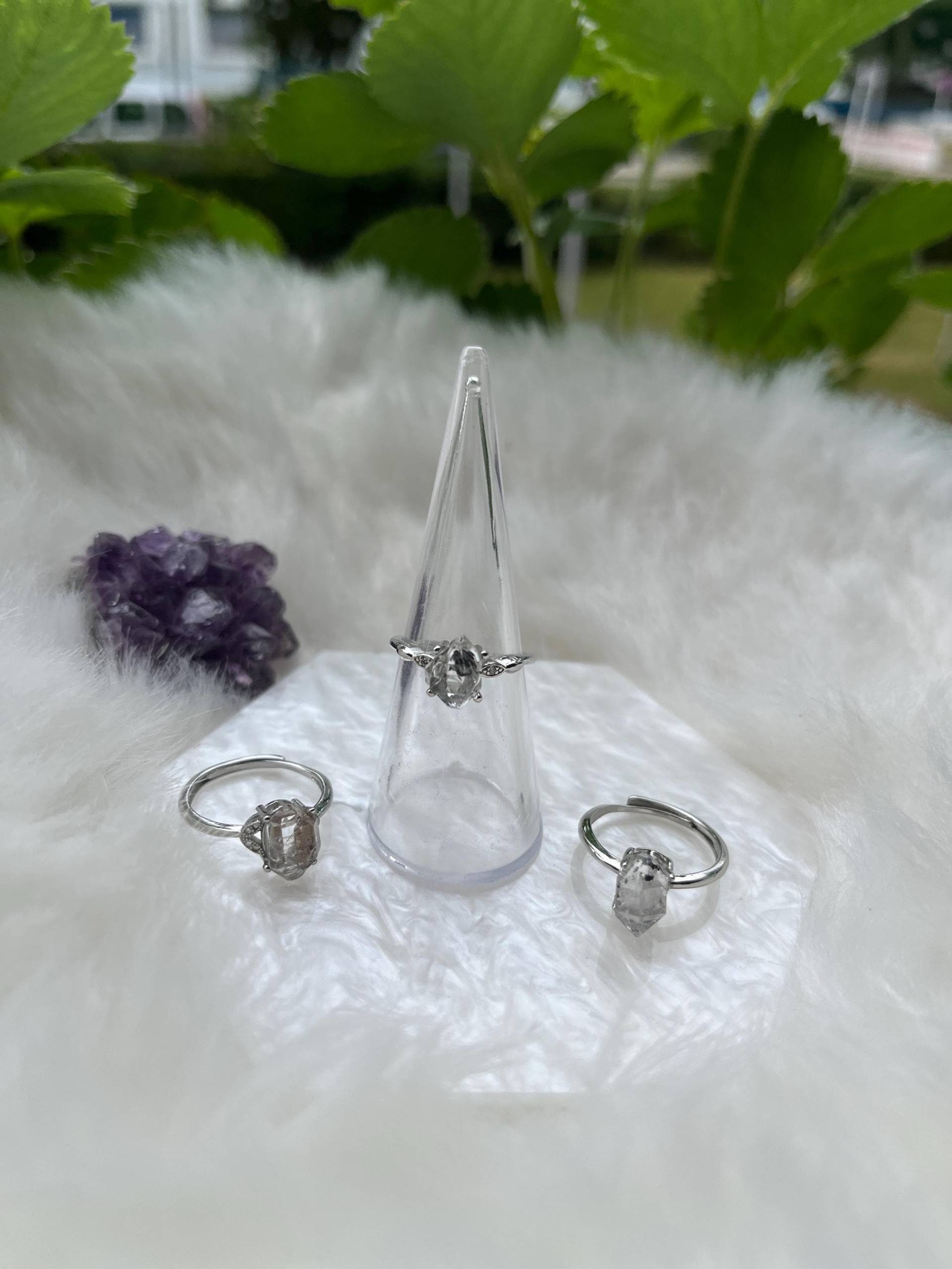 Herkimer Heilsteinring Verstellbar Herkimer Heilsteinring Verstellbar von VanneyMoons