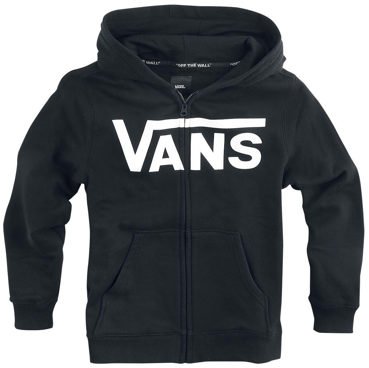 Vans Kids Kapuzenjacke - VANS Classic FZ - S bis XL - für Mädchen & Jungen - Größe M - schwarz von Vans Kids