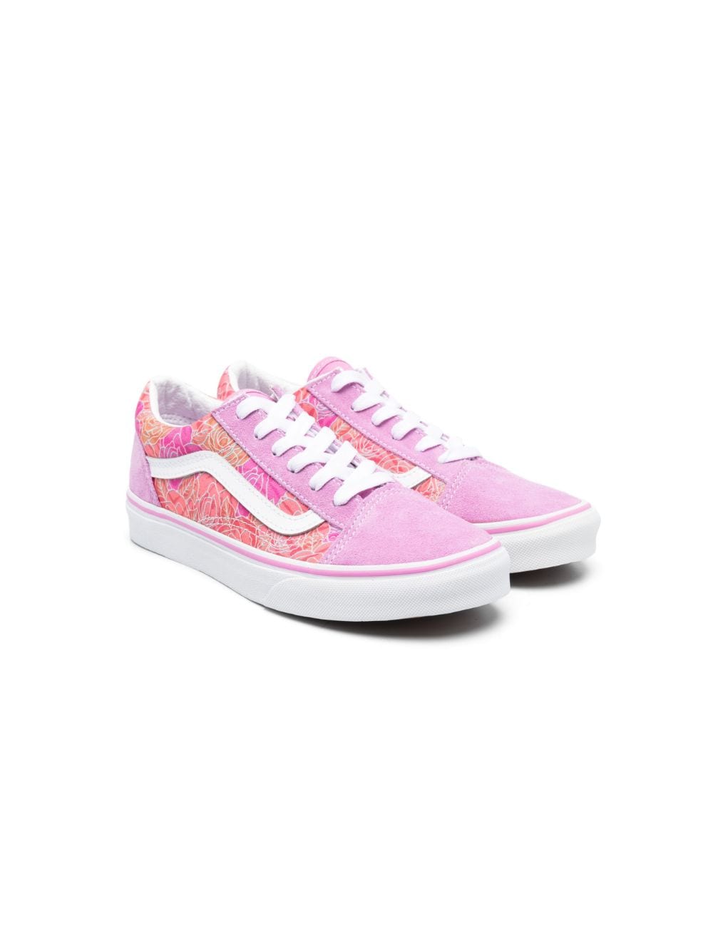 Vans Kids Old Skool Sneakers mit Blumen-Print - Rosa von Vans Kids