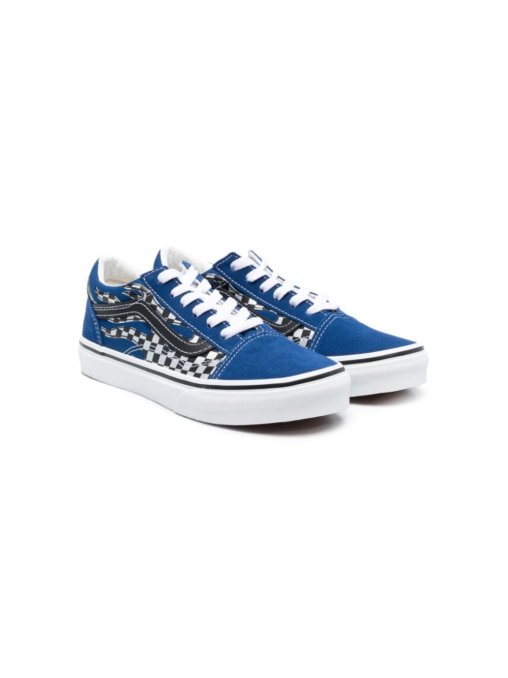 Vans Kids Reflektierende Old Skool Sneakers - Blau von Vans Kids