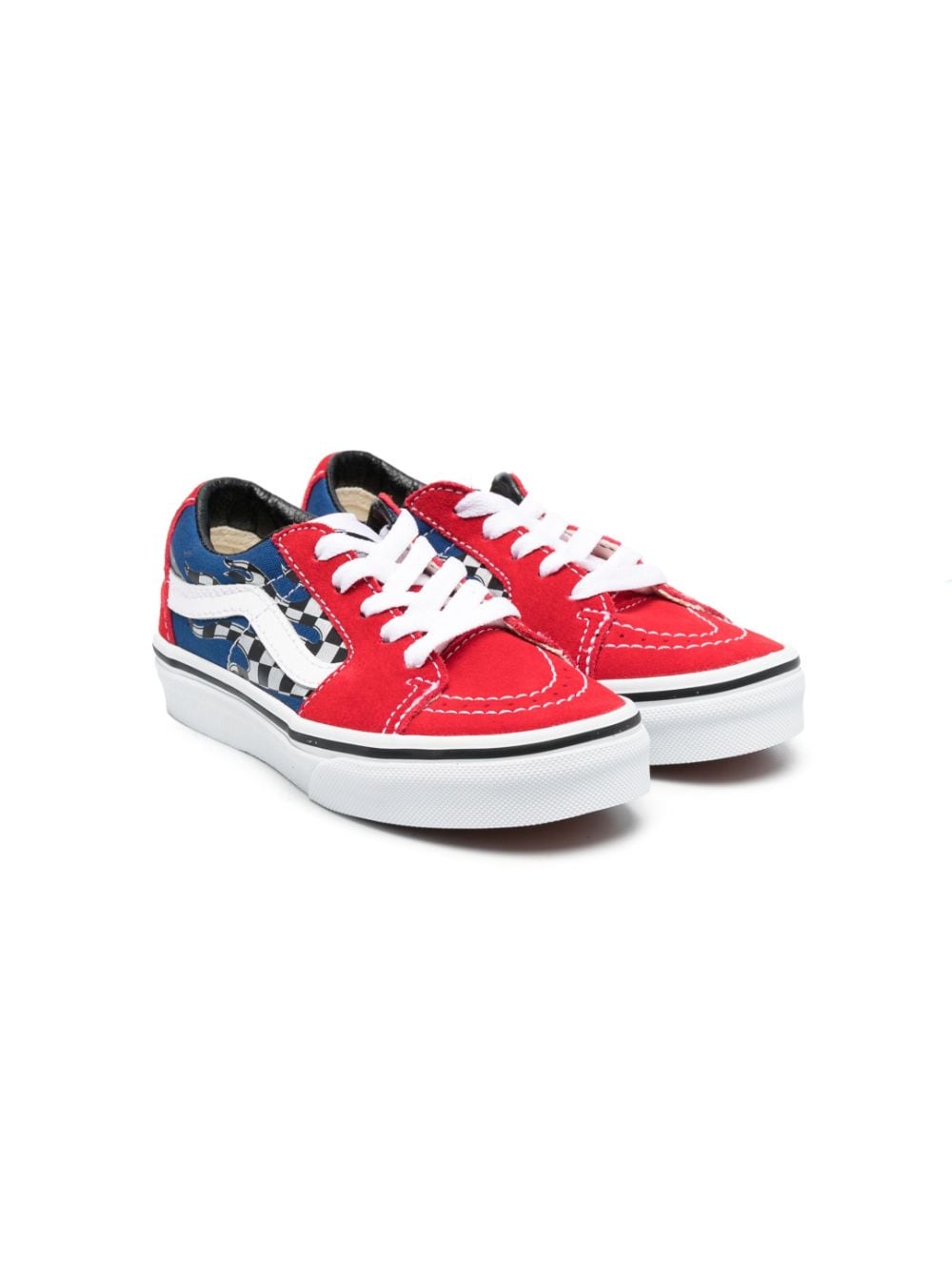 Vans Kids Reflektierende Sk8-Low Sneakers - Rot von Vans Kids