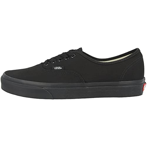 Vans Unisex Authentic Skateboardschuh, Black/Black, 38.5 EU von Vans