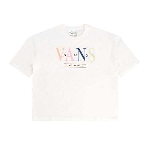 VANS BURN SLOW WEISSES FRAUEN-T-SHIRT VN0A5LCJWHT1 von Vans