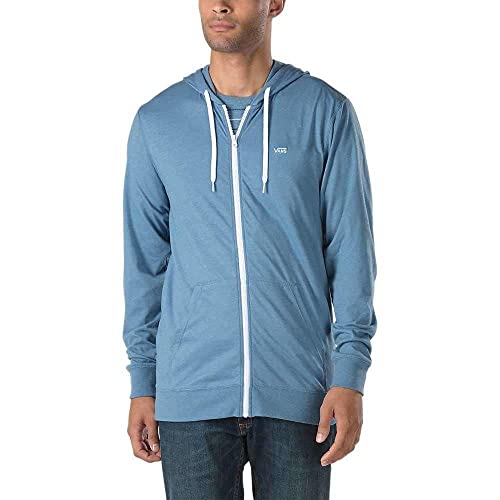 VANS Core Basics Kni Light Zipper Hoodie Light Blue von Vans