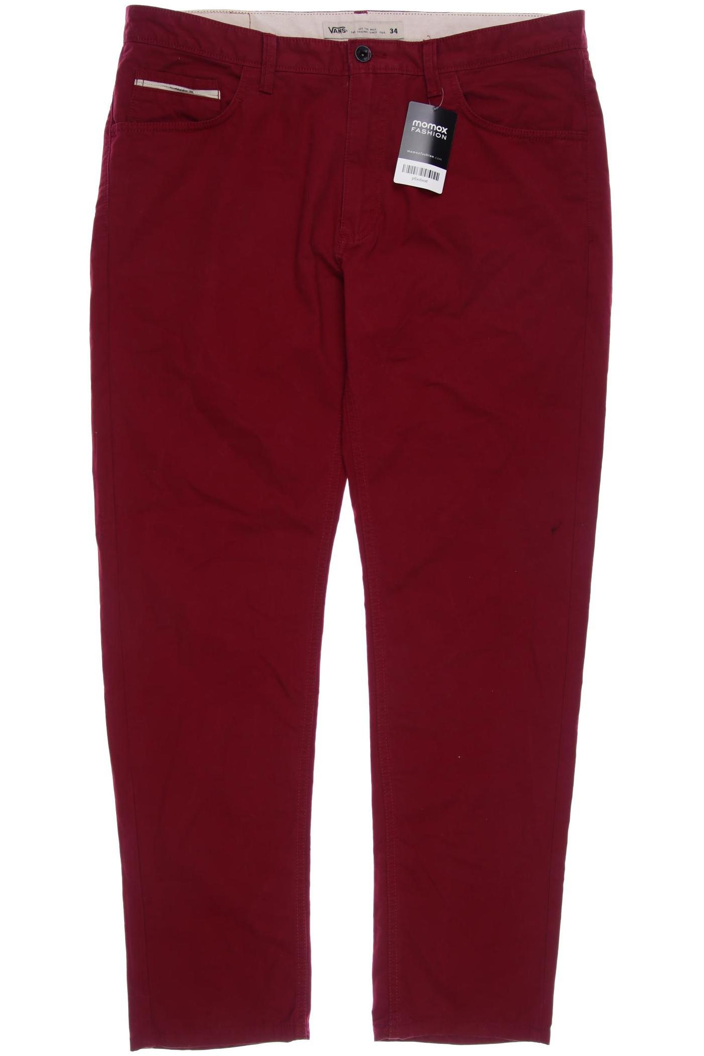 VANS Herren Stoffhose, bordeaux von Vans