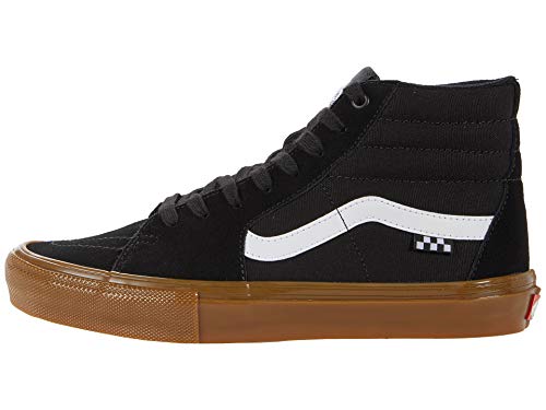 VANS SK8-HI Skate Schuh 2023 Black/Gum, 40.5 von Vans