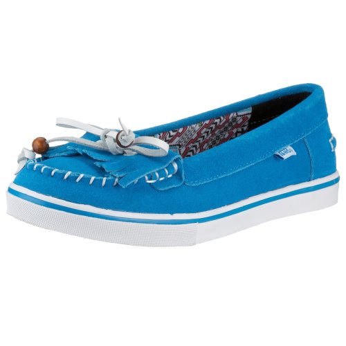 VANS W MIKALAH VHJY3ME, Damen Ballerinas, blau, (blue suede ), EU 38 (US 7 1/2) (UK 5 ) von Vans