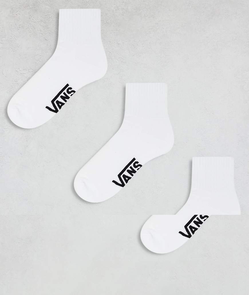 Vans - 3er-Pack klassische Knöchelsocken in Weiß von Vans