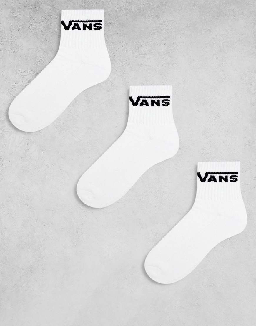 Vans - 3er-Pack klassische Socken in Weiß von Vans
