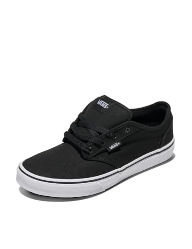Vans , Unisex-Kinder Sneakers, Schwarz (Canvas Black/White) von Vans