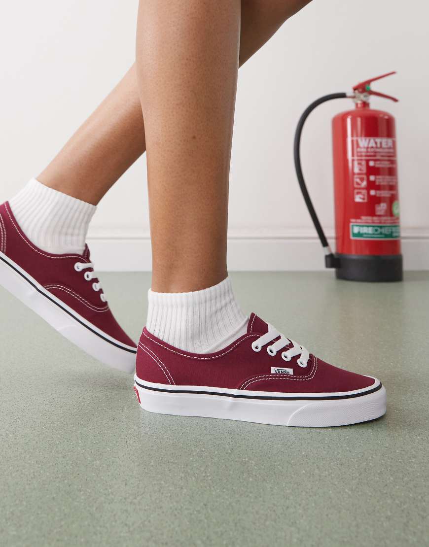 Vans Authentic - Colour Theory - Sneaker in Dunkelrosa Vans Authentic - Colour Theory - Sneaker in Dunkelrosa von Vans