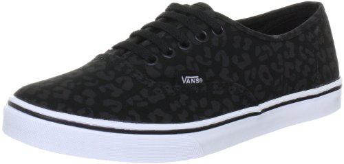 Vans Authentic Lo Pro VQES75O, Unisex - Erwachsene Klassische Sneakers, Schwarz ((Leopard) Black/Black), EU 40.5 (US 8) von Vans