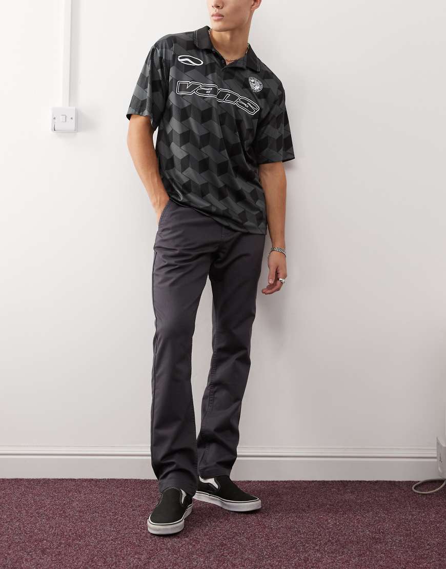 Vans Authentic - Lockere Chinohose mit schmalem Schnitt in Anthrazit-Grau Vans Authentic - Lockere Chinohose mit schmalem Schnitt in Anthrazit-Grau von Vans