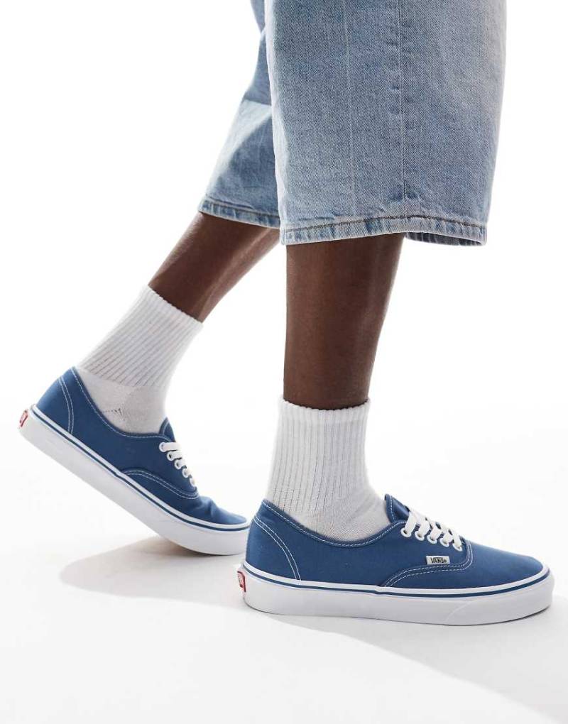 Vans Authentic - Sneaker in Blau und Weiß-Marineblau Vans Authentic - Sneaker in Blau und Weiß-Marineblau von Vans