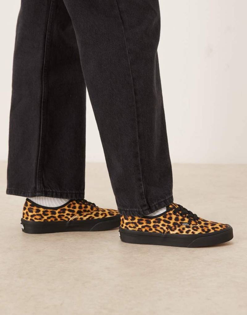 Vans Authentic - Sneaker mit Leopardenprint-Bunt von Vans