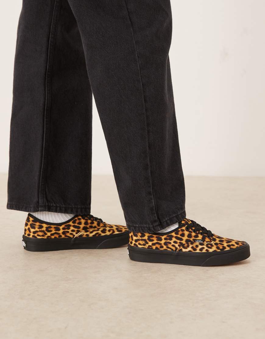 Vans Authentic - Sneaker mit Leopardenprint-Bunt von Vans