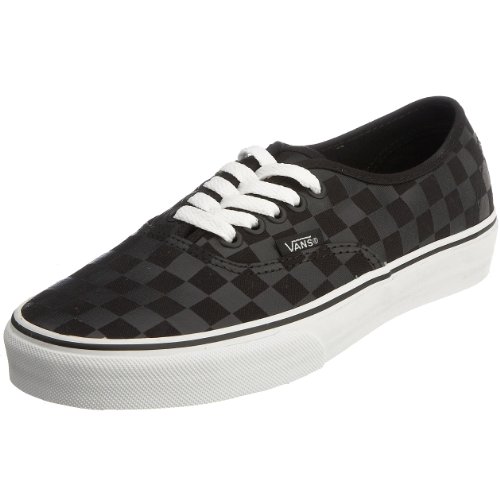 Vans Authentic VEE3276.085, Unisex - Erwachsene Sneaker, (checkerboard) black/black, 41 EU / 8.5 US von Vans