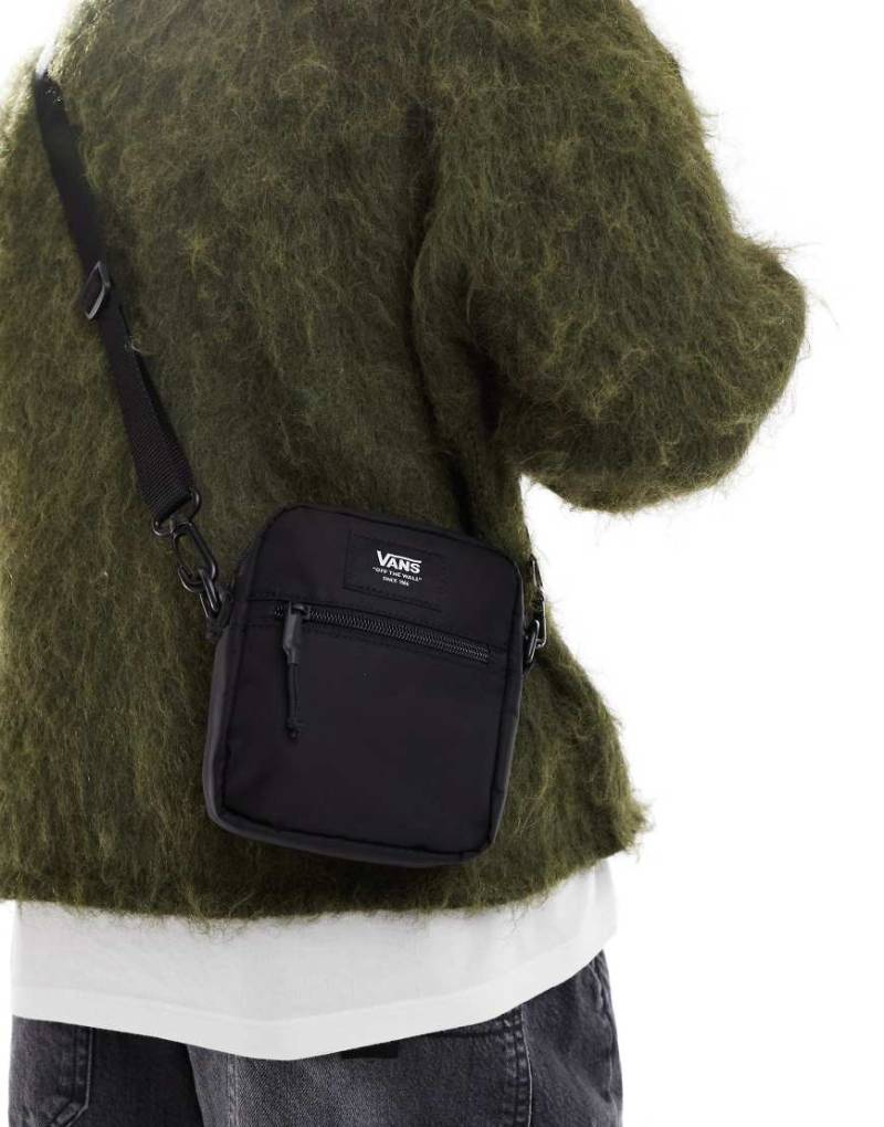 Vans - Bail - Schultertasche in Schwarz von Vans