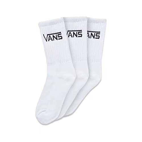 Vans Big Jungen 3er-Pack Classic Crew Socken – Weiß – 38-47 von Vans