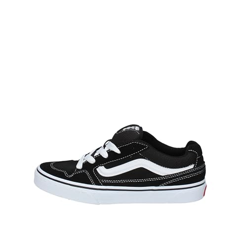 Vans Unisex Kinder Caldrone Sneaker Caldrone Trainers, SUEDE/MESH BLACK/WHITE, 35 EU von Vans