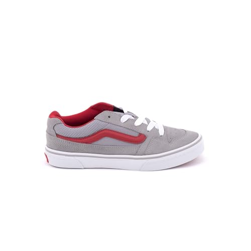 Vans Caldrone Sneaker, Suede/Mesh Charcoal/Red, 38 EU von Vans