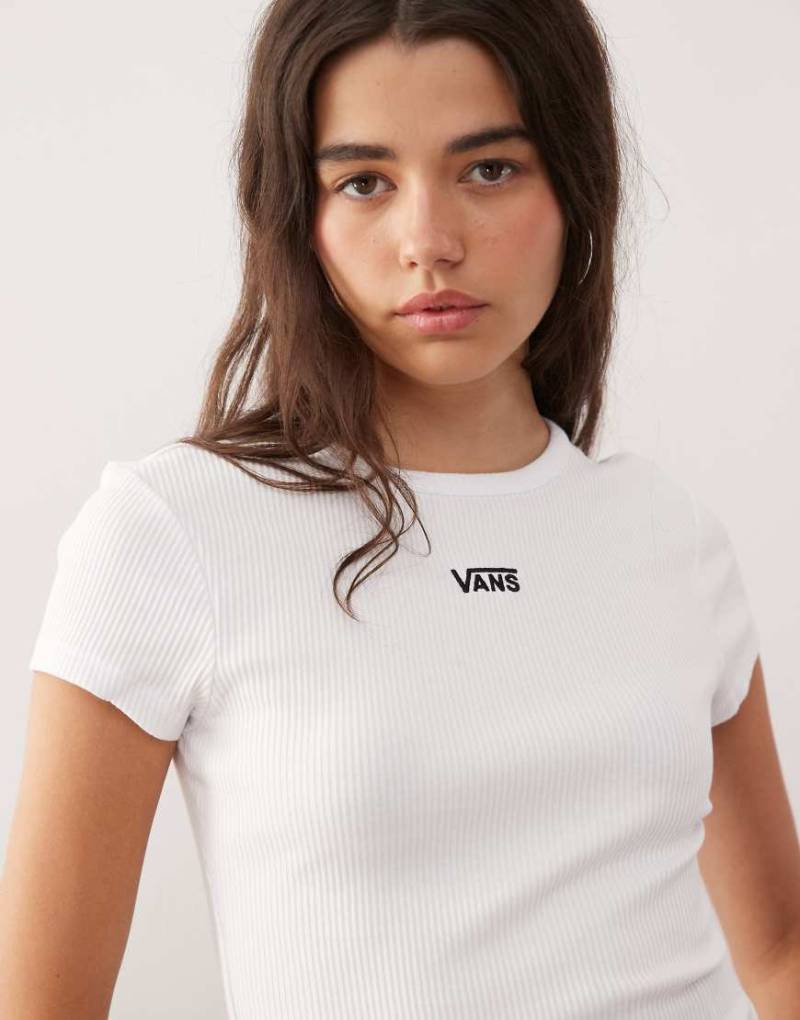 Vans - Cameron - T-Shirt in Weiß von Vans