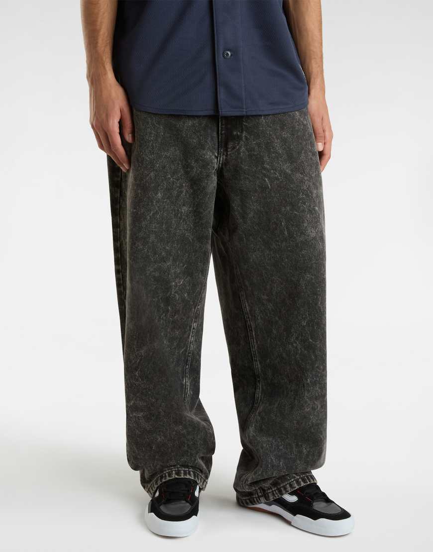 Vans - Check-5 - Baggy-Jeanshose in schwarzer Stonewaschung-Bunt Vans - Check-5 - Baggy-Jeanshose in schwarzer Stonewaschung-Bunt von Vans