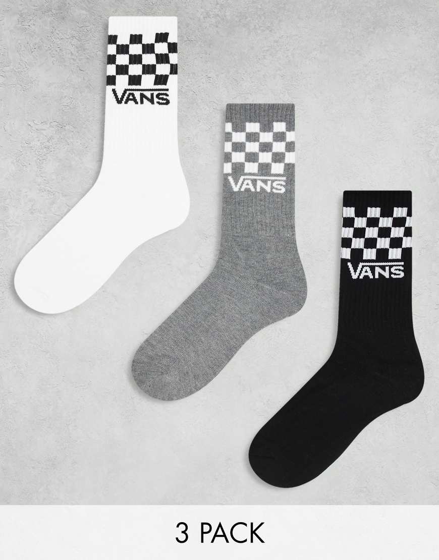 Vans Classic - Crew-Socken-Schwarz von Vans