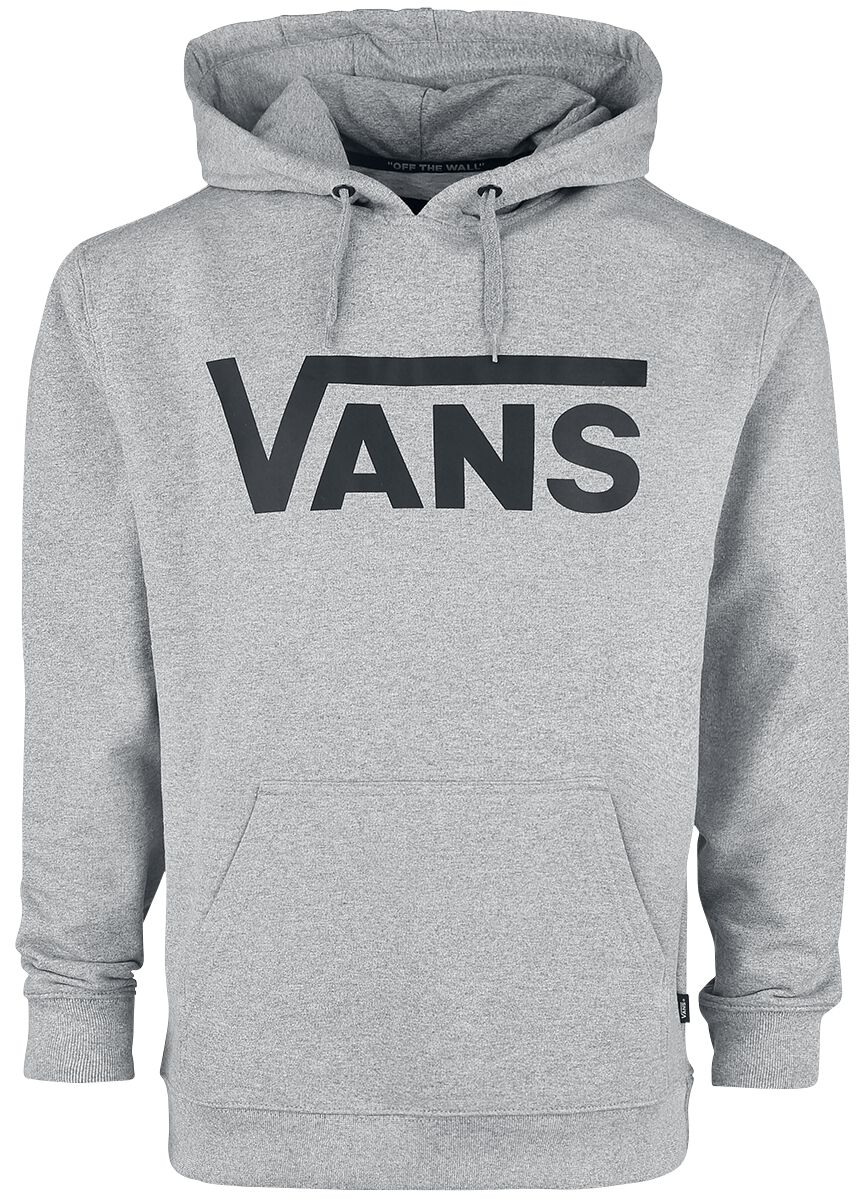 Vans Classic PO Hoodie Kapuzenpullover heather grey in S von Vans