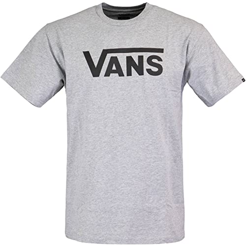 Vans Classic T-Shirt Herren (L, Grey/Black) von Vans