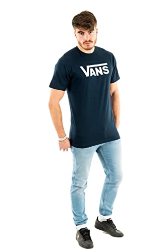 Vans Classic T-Shirt Herren dunkelblau/weiß, M von Vans