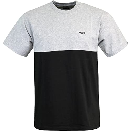 Vans Colorblock T-Shirt Herren (L, Grey/Black) von Vans