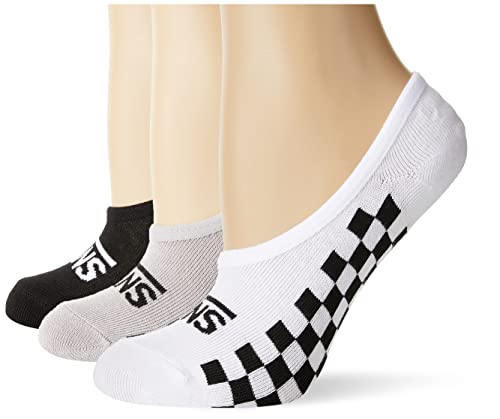 Vans Damen Basic Check 2 Canoodle (3-Pack) herrensocken, Black, 651 von Vans