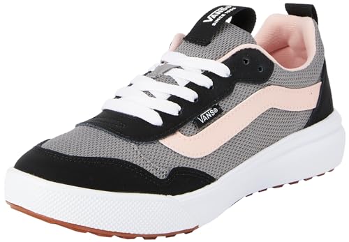 Vans Damen Range EXP Sneaker, POP Grey/Black/PINK, 38 EU von Vans