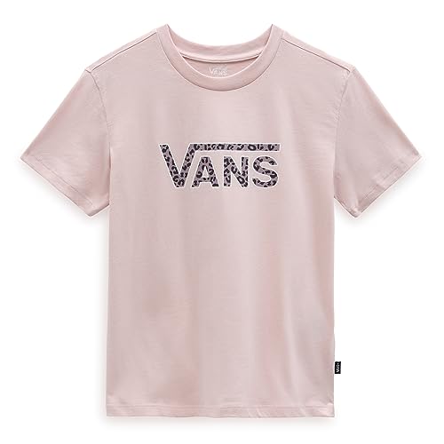 Vans Damen Drop V Cheetah Ss Crew T-Shirt, Sepia Rose, M von Vans