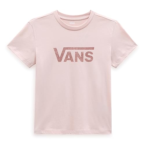 Vans Damen Drop V SS Crew T-Shirt, Sepia Rose, von Vans