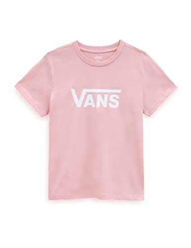 Vans Damen Drop V Ss Crew-b T-Shirt, Silber, rosa, M von Vans