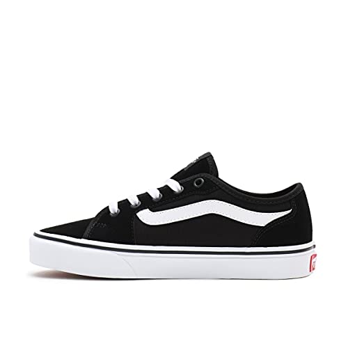 Vans Damen Filmore Decon Suede/Canvas Sneaker, Suede Canvas Black White, 40.5 EU von Vans